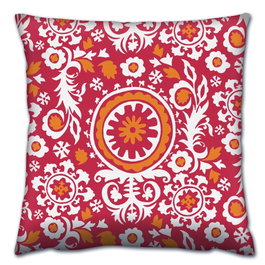 Aberto Design Cojín Multicolor 43 x 43 cm